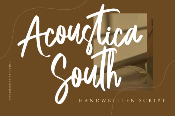 Acoustica South: A Delicate Script Handwritten Font for Elegant Branding
