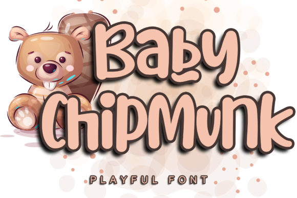 Baby Chipmunk Font Review for Playful Brand Campaigns
