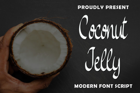 Coconut Jelly Typeface Review: A Script Handwritten Font for Editorial Design