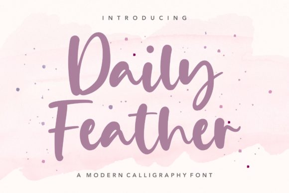 Daily Feather Free Download: The Sweet Flow Script Font
