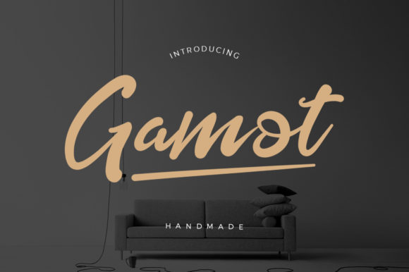Gamot Script Handwritten Font for Joyful Branding