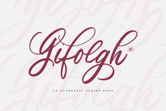 Gifolgh: The Delicate Script Handwritten Font for Elegant Web Design