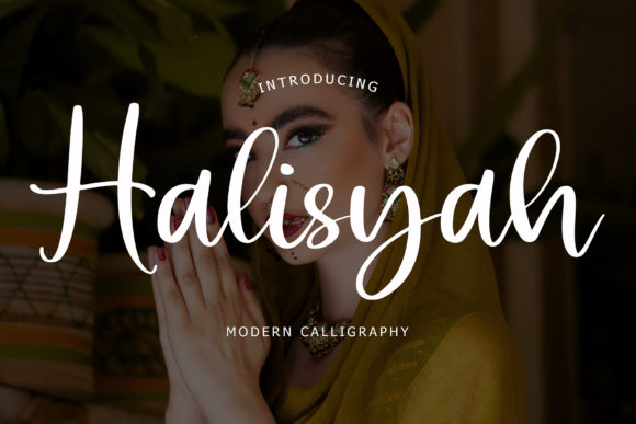 Halisyah: A Modern Script Handwritten Font for Elegant Branding