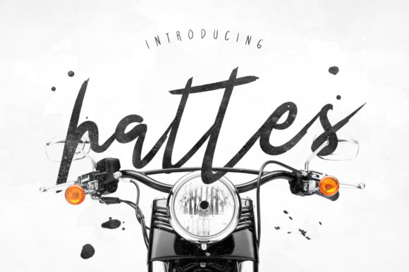 Hattes Handwritten Font for Elegant Craft Designs