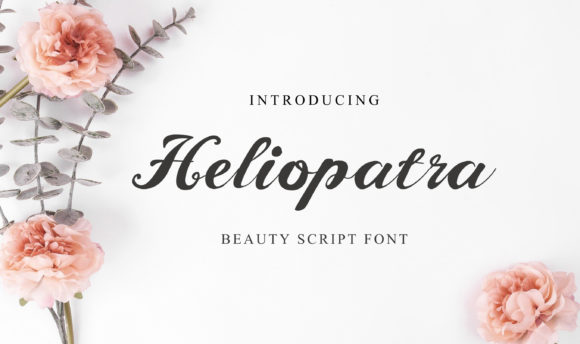 Heliopatra: The Elegant Script Handwritten Font for Modern Digital Brands