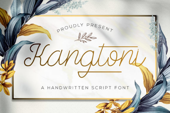 Kangtoni: The Handwritten Font for Authentic Brand Identity