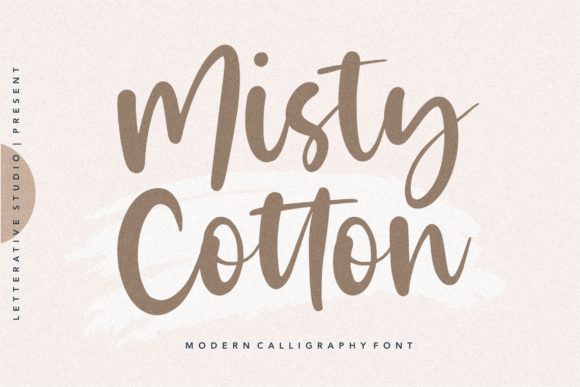 Misty Cloud Script Handwritten Font for Digital Branding