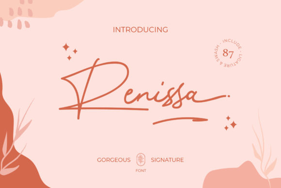 Renissa: A Modern Handwritten Font for Elegant Editorial Design