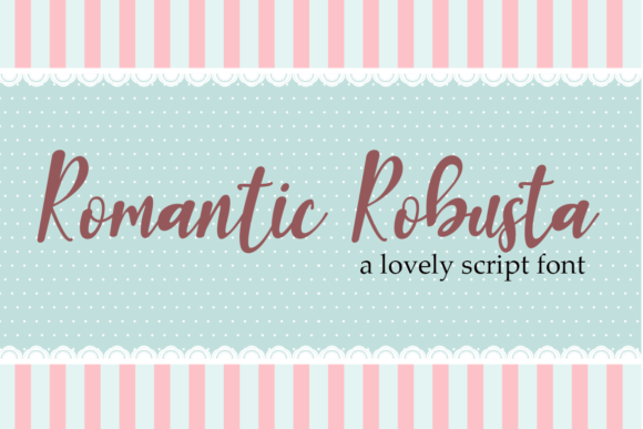 Romantic Robusta: A Timeless Script Handwritten Font for Elegant Branding