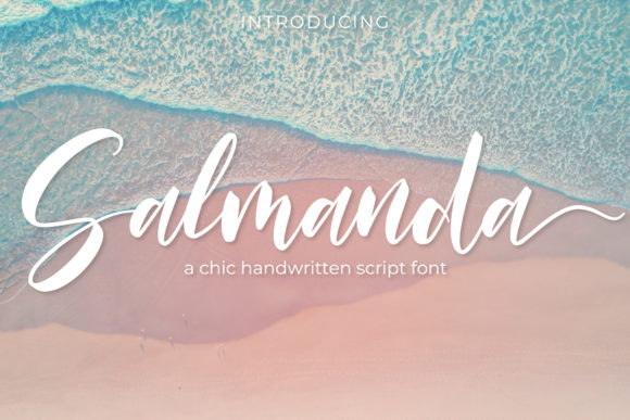 Salmanda Script Handwritten Fonts for Elegant Web Design