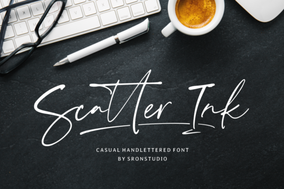 Scatter Ink: A Handwritten Font for Engaging Brand Campaigns