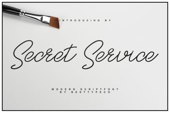 Secret Service Typeface Review: A Delicate Script for Editorial Design