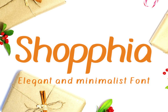 Shopphia Handwritten Font for Campaign Design