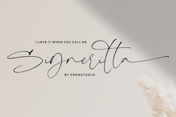 Signeritta: The Delicate Handwritten Font for Modern Editorial Design