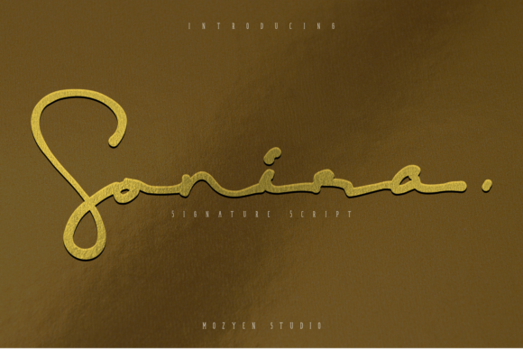 Sonira: The Luxurious Handwritten Font for Elegant Branding
