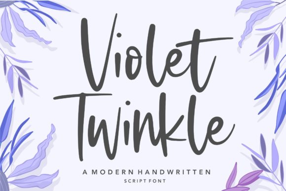 Violet Twinkle Free Download: A Timeless Script Handwritten Font