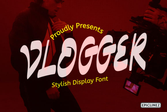 Vlogger: A Stylish Handwritten Font for Bold Digital Headlines