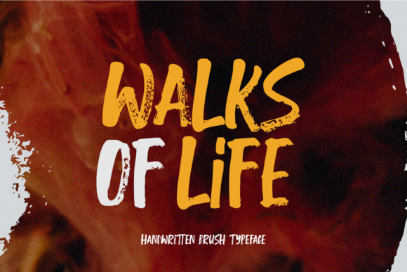 Walks of Life Typeface for Modern Web Branding