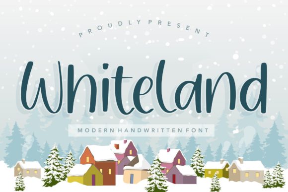 Whiteland: The Cute Handwritten Font for Bright, Playful Branding