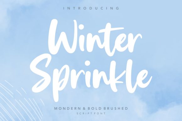 Winter Sprinkle: A Neat Handwritten Font for Digital Branding