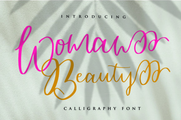 Woman Beauty: The Romantic Script Font for Elegant Web Design