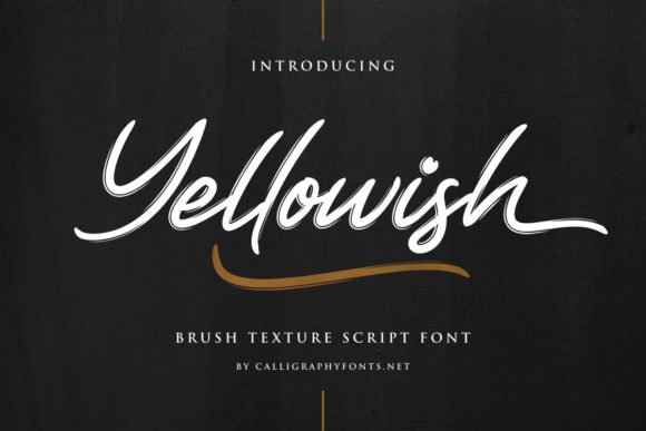 Yellowish: The Glorious Handwritten Font for Editorial Design