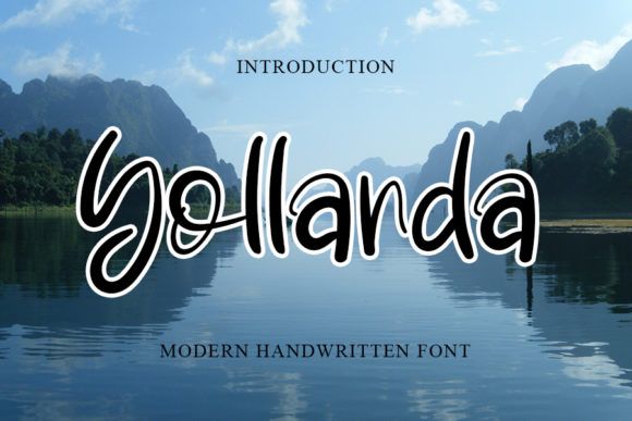 Yollanda: A Versatile Script Handwritten Font for Crafters and Designers